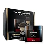 The Art of Shaving Icon Duo Kit – Sandalwood Shaving Cream (5 oz) and Shaving Brush – Prevents Shaving Burn for the Perfect Shave – Suitable for All Skin Types