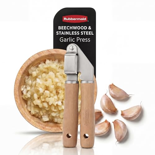 Rubbermaid Heavy Duty Garlic Press Stainless...
