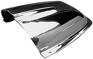 Stainless Clam Shell Vent - 7" L x 5-3/4" W x 2-1/4" H