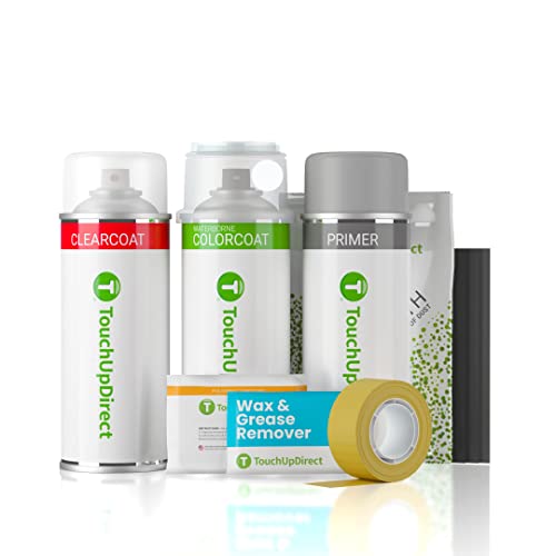 TouchUpDirect PW7 Bright White Compatible With Dodge Exact Match Touch Up Paint Aerosol - Platinum Package