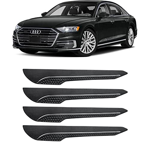 Image of AOSIS-Car Bumper Protector /Bumper Guard for Audi A8 with Single Chrome Stripe (4-Pcs)