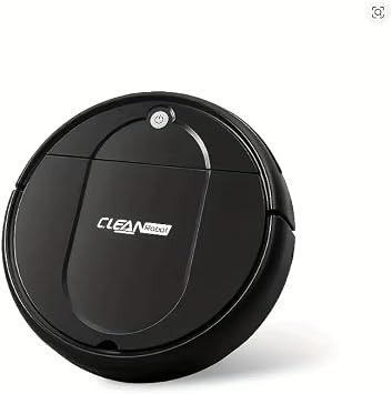 Basic Robot Vacuum,Robot Cleaner NO APP NO Mapping, Strong Suction for Pet Hair, Dust, and Stubborn Stains (Black)