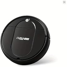 Basic Robot Vacuum,Robot Cleaner &ndash;NO APP NO Mapping, Strong Suction for Pet Hair, Dust, and Stubborn Stains (Black)