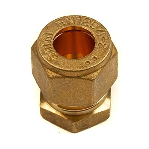 Thunderfix Copper 8Mm Compression Stop End Brass