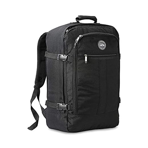 Cabin Max Metz Mochila de Viaje Equipaje de Mano Aprobada para Transporte Aéreo Maleta de Cabina 55x40x20 cm 44 L