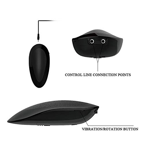 Prótese Realística Com Glande Definida Veias Escroto Ventosa Rotação E Vibrações Multivelocidade 15