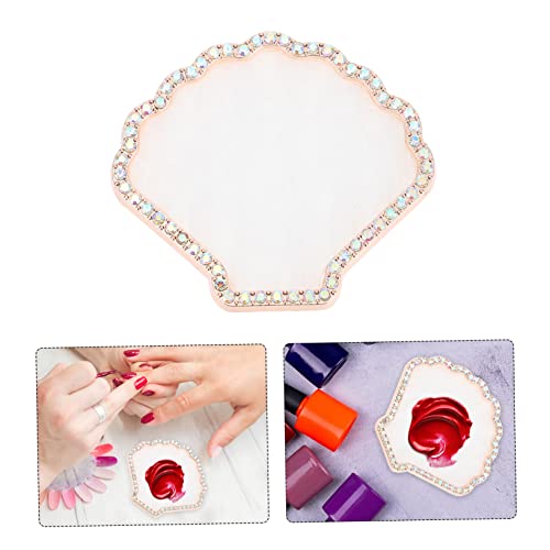 FRCOLOR Placa De Exibição De Armadura Bandeja Vintage Pintura De Unhas Bandeja De Maquiagem Placa De
