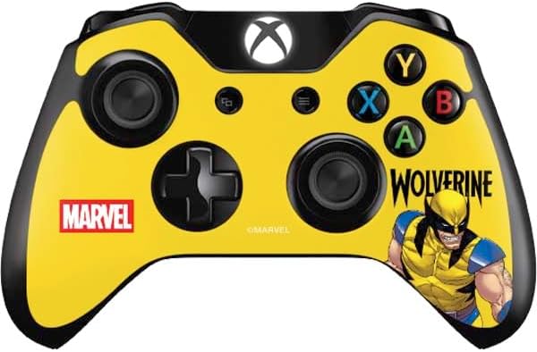Skinit Decal Gaming Skin Compatible with Xbox One Controller - Officially Licensed Marvel X-Men Gambit Design