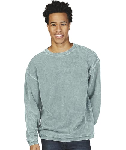 Image of Charles River Apparel Unisex Camden Crew Neck Sweatshirt, Men's & Women's Relaxed Pullove