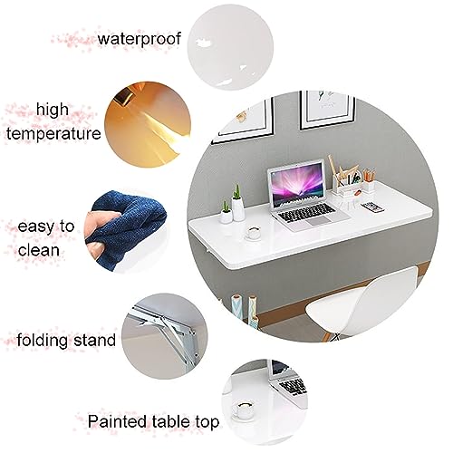 Table pliante murale rabattable pour petit bureau