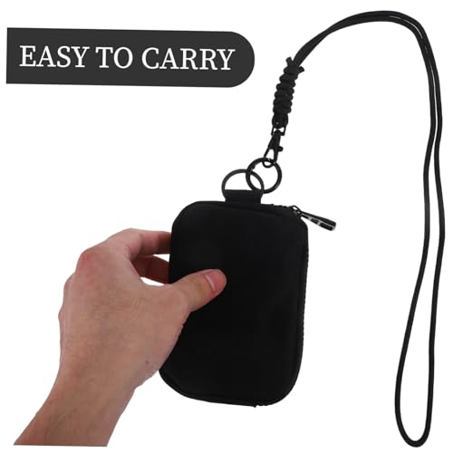 FRCOLOR Portable Coin Purse Bag Lanyard Organizer for Credit Cards Id Jewelry Keys Earphones Outdoor Wallet Sports Coin Purse4