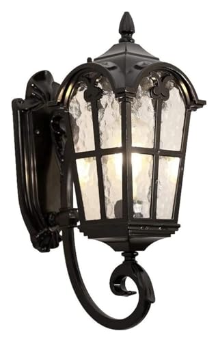 Lanterne étanche vintage pour illuminer vos soirées de jardin et sublimer l'entrée du porche
