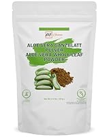 100% natürliches Aloe Vera Blattpulver Reines Aloe Barbadensis Natürlicher Feuchtigkeitsspender Erfrischt trockene Haut Gesunde Haarpflege 0,50 lbs / 227 g