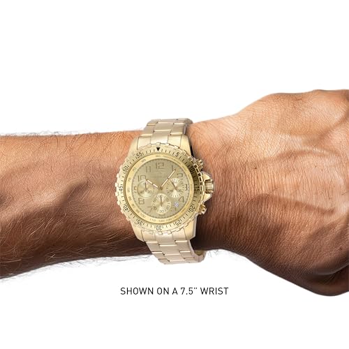 Image of Invicta Pro Diver Men 43mm Stainless Steel Gold Gold dial PC32 Quartz