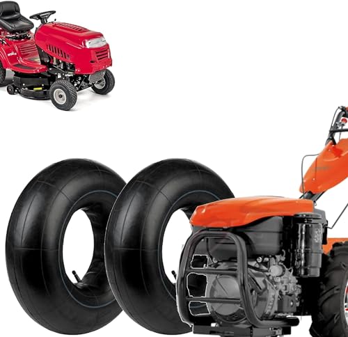 2 cámaras de aire 16 x 6.50-8 para solucionar pinchazos en ruedas de tractor cortacésped