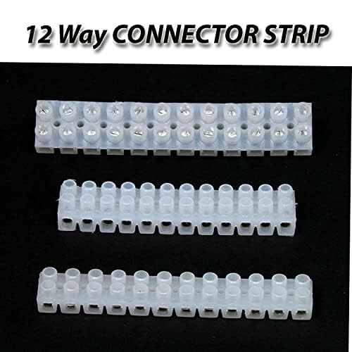 12 vie, striscia 3 – 60 amp choc blocco filo terminale connessione, 60 Amp, 24