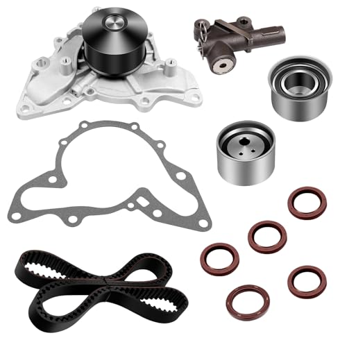 ECCPP Timing Belt Kit with Water Pump Compatible 2003 2004 2005 2006 For Spectra Sorento V6 3.5L TCKWP323A TS26323 146-1130 25100-39802