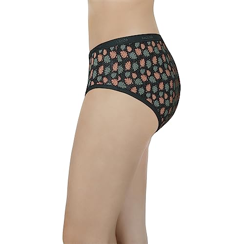 Image of Amante Printed Cotton Full Brief Panty Pack(Pack of 3)
