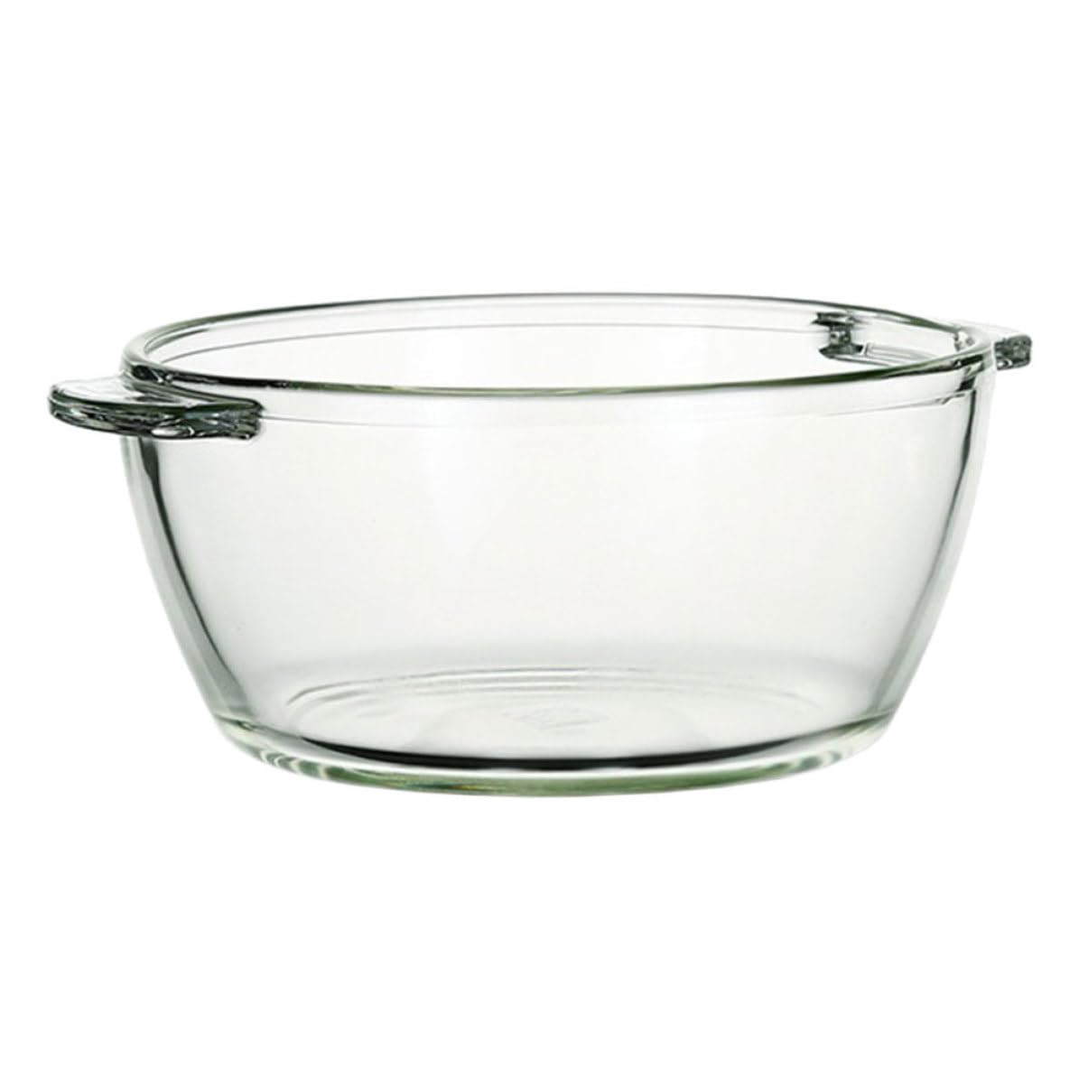 Bol en verre transparent chic pour buffets élégants et grands restaurants