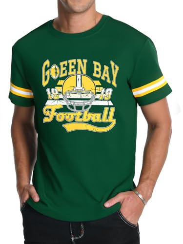 Football Shirts for Men Game Day Tshirt Football Team Fans Gift Tees Sport Season Short Sleeve Tops