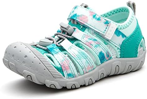 Weestep Boys and Girls Closed Toe Quick Dry Beach Hiking Sandal