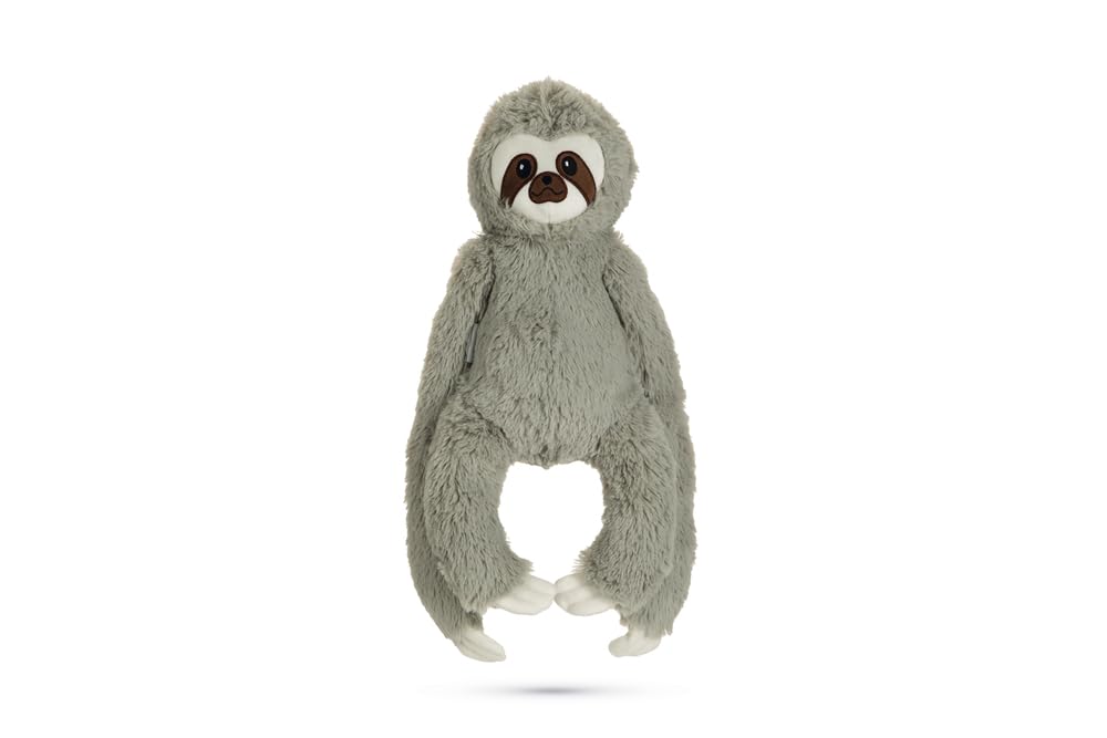 Peluche pour chien K & BZ gris 40 cm aux finitions soignées