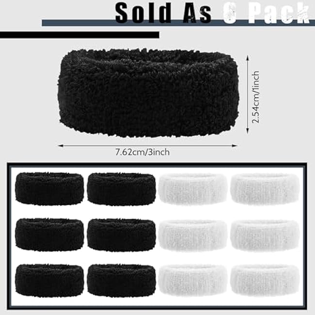 Lewtemi 12 Pieces Bicep Band for Football Arm Sweat Bands for Football Athletes Accessories,1 Inch