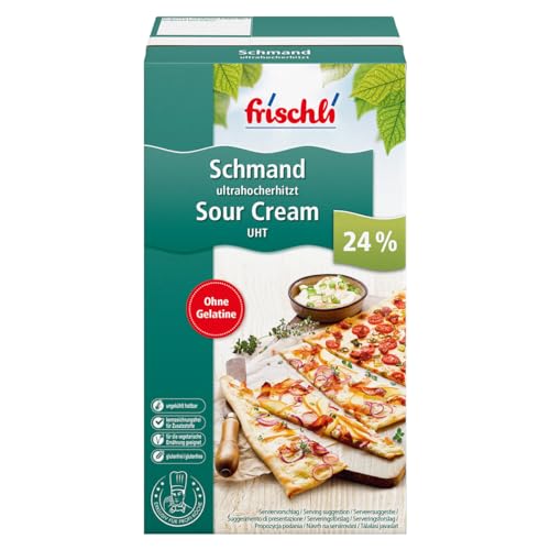 Frischli Schmand cremig ohne Gelatine mild im Geschmack 1000ml