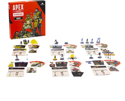 Apex Legends: The Board Game Squad Expansion - 6 Nuevas Leyendas, Poderes, Cartas y Bandeja de Almacenamiento, Miniaturas Competitivas de Mesa, Edades 14+, 2-6 Jugadores, 60-90 Min de Juego, Fabricado por Rebel Studio miniatura 2