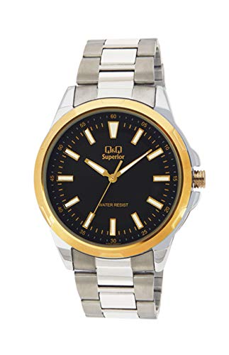 Q&Q Casual Analog Gold Dial Mens Watch-S352-422NY (B08L81KBYQ) Amazon Price History, Amazon Price Tracker