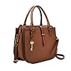 Fossil Women’s Ryder Leather Satchel Purse Handbag