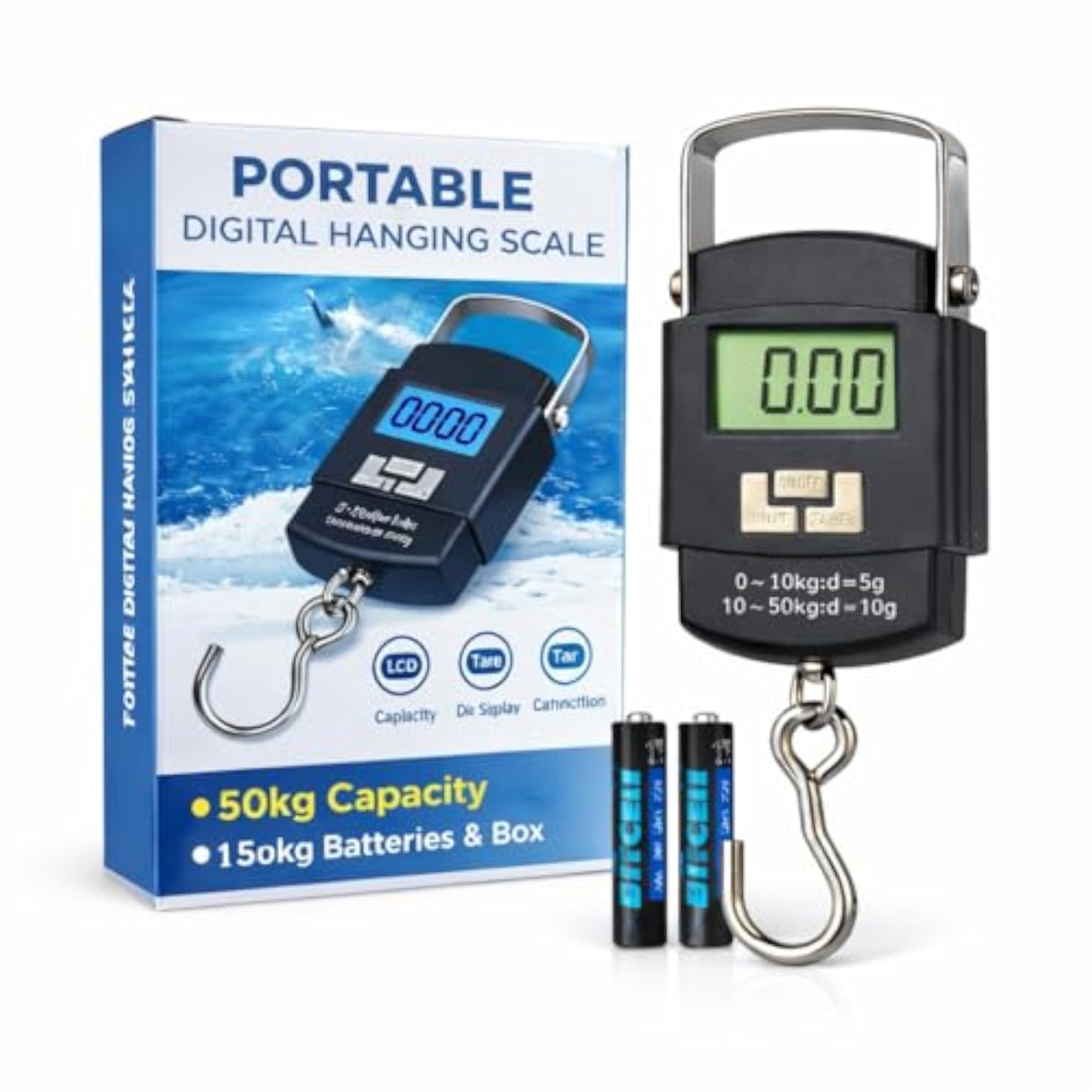 50kg Digital Hanging Scale for Luggage