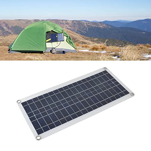 Kit inicial de painel solar, controlador de carga portátil de silicone policristalino de alta eficiê