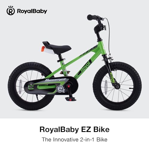 image for Royalbaby Freestyle EZ Kids Bike, Easy Learn Balancing to Biking, 18 I