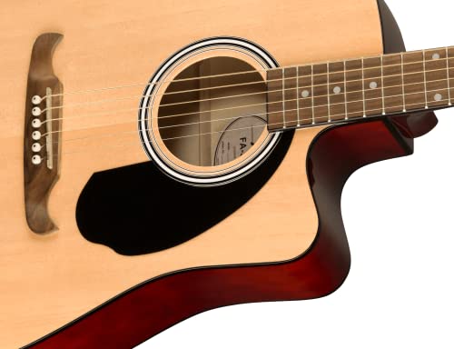 Fender FA-125 CE DREAD NAT WN Guitare Western - Les Beatles, Paul McCartney, John Lennon, RIngo Starr, George Harrison Fender FA-125 CE DREAD NAT WN Guitare Western – Image 5