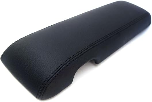 Center Console Armrest Leather Synthetic Cover Black for Dodge for Dakota 2008-2010 1pc DOD-DAK-0811 Cover Solely, No Hardware Included