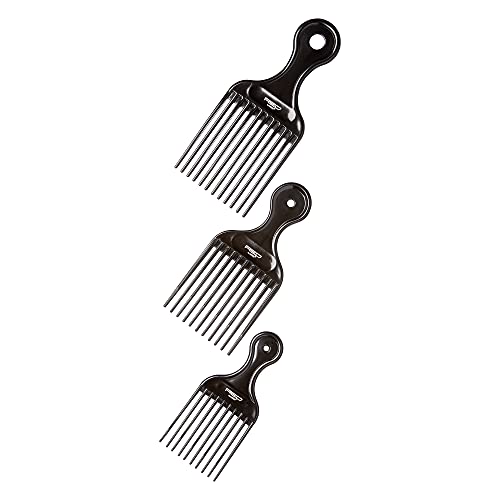Peine clásico negro para cabello miniatura 3