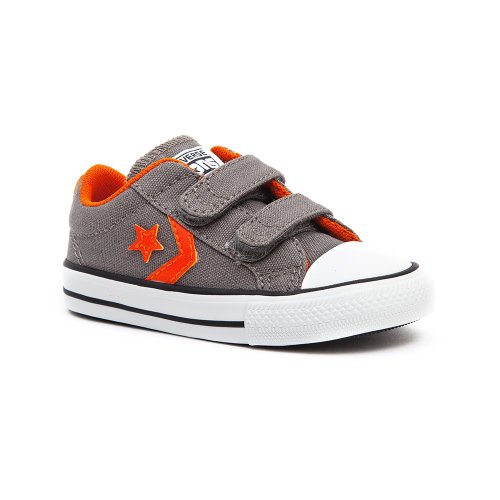 Converse Star Player EV V Toddler Shoes UK 3 (Toddler) Charcoal Terracotta3
