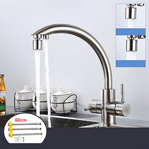 Purificateur d'eau potable directe et mitigeur chaud froid pour évier de cuisine