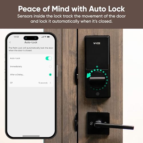 Wyze Palm Lock Smart Door Lock with Palm Vein - Image 6