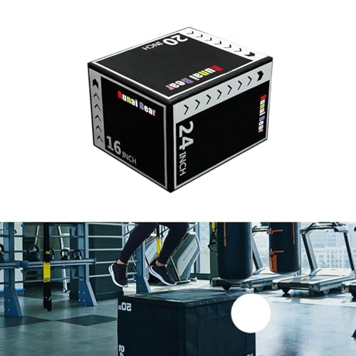 Pegciuho Plyometric Jump Box for Home Strength And Conditioning Training, Multifunctional Gym Exercises, Style B - Image 3