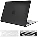 ProCase MacBook Pro 13 Case 2019 2018 2017 2016 Release A2159 A1989 A1706 A1708, Hard Case Shell Cover and Keyboard Skin Cover for Apple MacBook Pro 13 Inch with/Without Touch Bar and Touch ID –Black