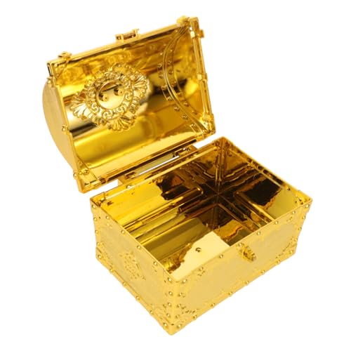 Toddmomy Treasure Chest Kids Treasure Box Classroom Box Candy Storage Container Vintage Jewelry Chest for Kids