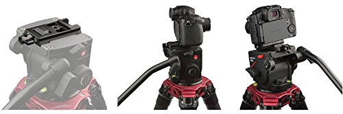 Pm501 Manfrotto Type Quick Release Plate With Arca Swiss Type Clamp Built In Compatible With 501Pl / Rc3 / Rc5 / Ng Heads Features Promediagear Strap Port, For Video Heads And Plates #TOP3