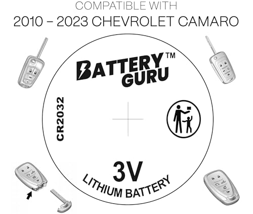 Batería para Control Chevy Camaro CR2032 Compatible miniatura 4