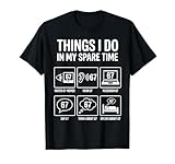 Cosas Divertidas Que Hago en mi Tiempo Libre 67 Six Seven Meme 6-7 Camiseta