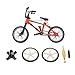 Almencla Mini Bureau Gadget BMX Vélo Finger Board Bike Mountain Bike Enfants Jouet - Orange