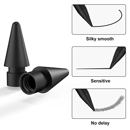 image for Zosylala Tips for Apple Pencil,Stylus Tips,Pencil Tips for iPad,Replac