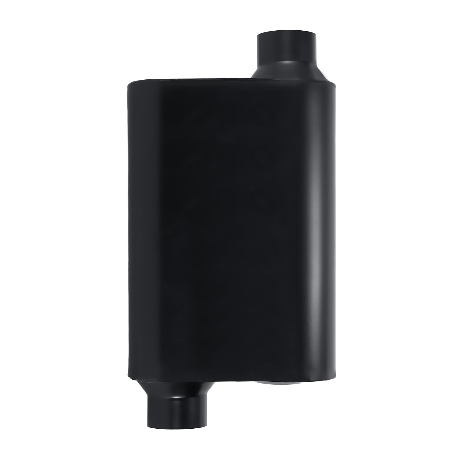 Universal Mufflers, Two Chamber 3'' offset inlet (ID) 3'' offset outlet (ID) Performance Automotive Exhaust Muffler FH43043