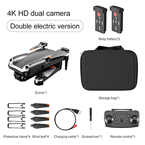 FMHCTN Mini-Drohne mit 4K-Dual-Kamera - Automatische Hindernisvermeidung - Faltbare 2,4-G-Superleicht-Drohne mit… – Bild 4